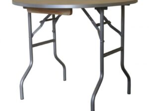 Round Folding Table - Wood