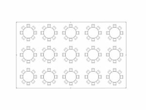 30'x50' Frame Tent - 1,500ft2