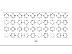 40'x100' White Frame Tent - 4,000ft2
